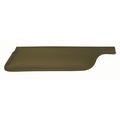 1971-73 Coupe, Sportsroof Sunvisors, Tier Grain. Pair -Carbon Fiber Look-Bl